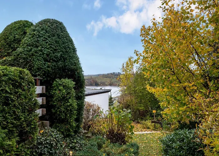 Sorpesee Mit Panoramablick